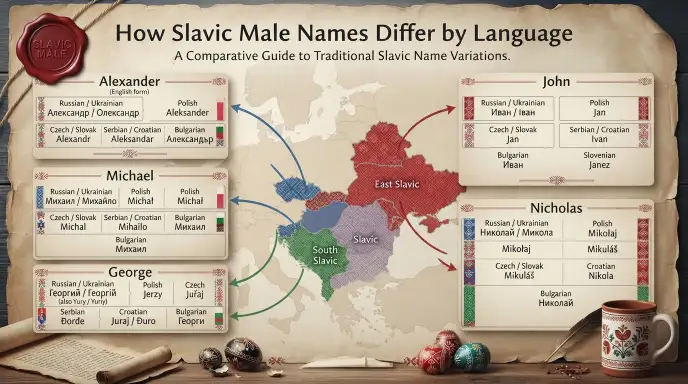 14. How Slavic Male Names Differ by Language