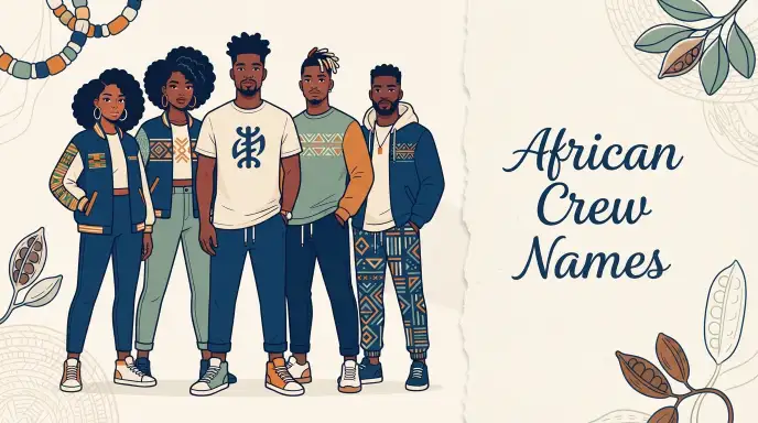 african crew names