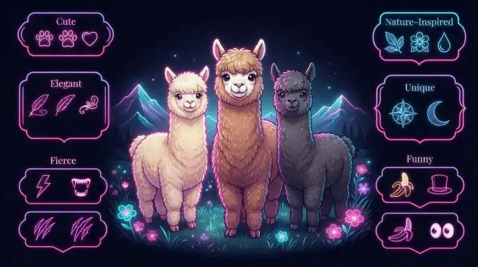 alpaca names