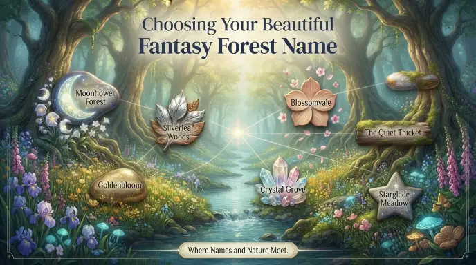 Beautiful Fantasy Forest Names