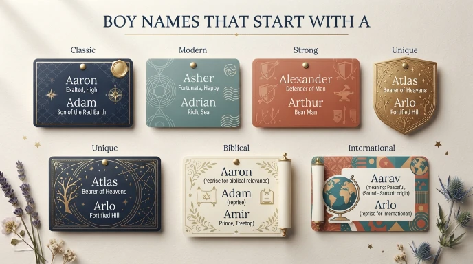 boy names that start with a