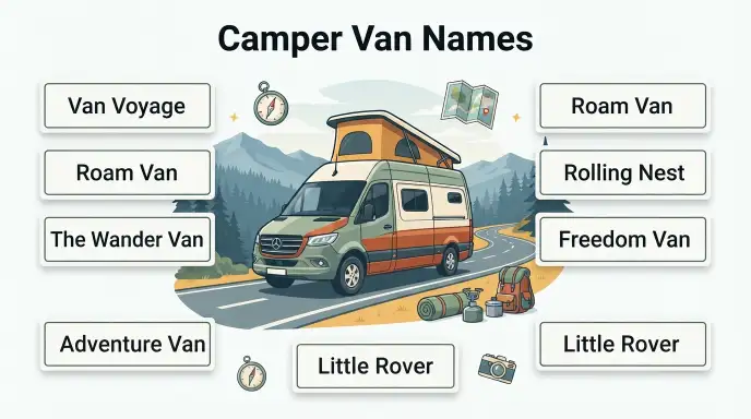 Camper Van Names