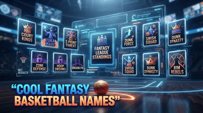 Cool Fantasy Basketball Names
