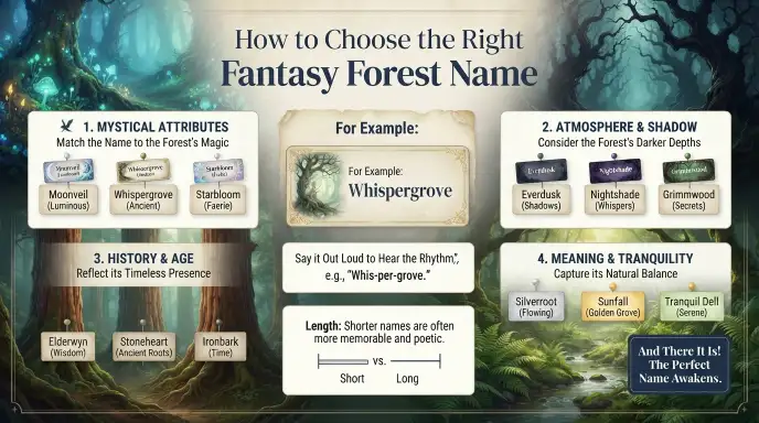 fantasy forest names