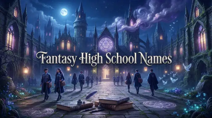 Fantasy High School Names