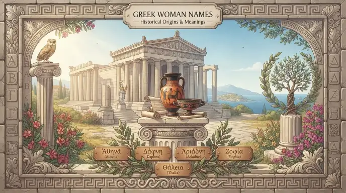 greek woman names