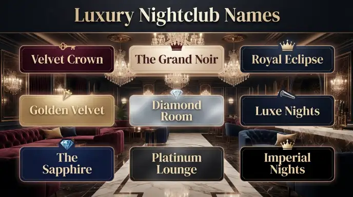 Luxury Nightclub Names