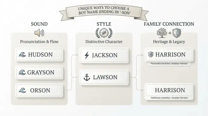 Unique Ways to Choose an Son Name