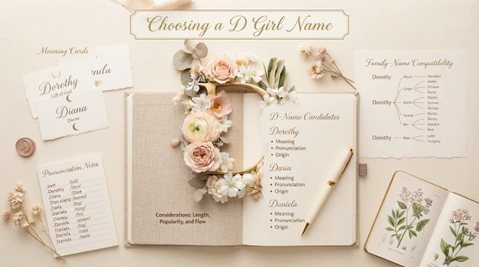 What Should You Consider Before Choosing a D Girl Name?