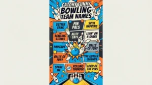 catchy funny bowling team names