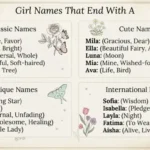 girl names that end with a