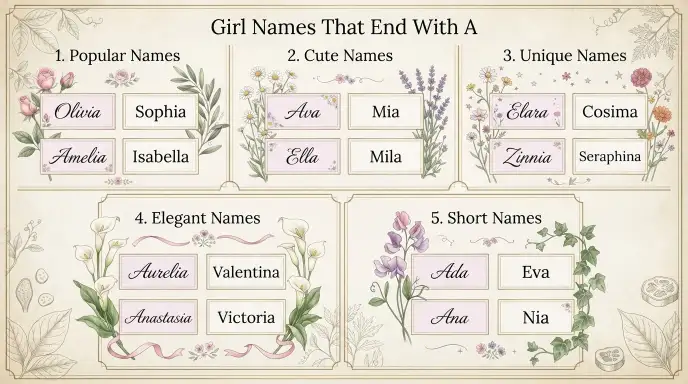 middle names for olivia