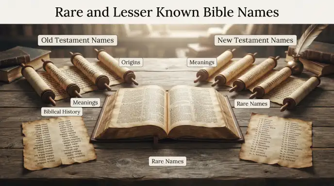 Rare and Lesser Known Bible Names