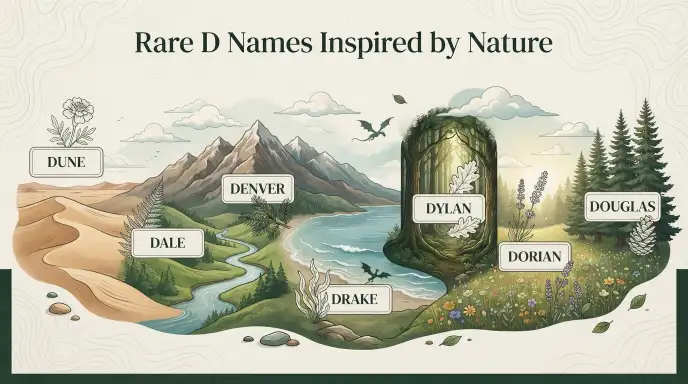 Rare D Names Inspired by Nature