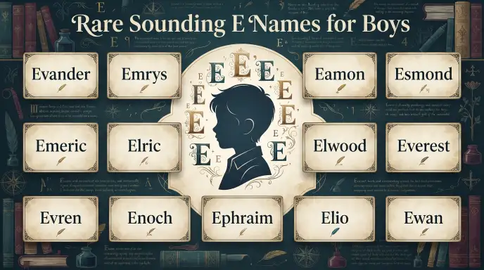Rare Sounding E Names for Boys