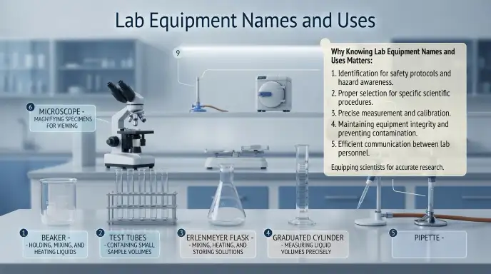 Why Knowing Lab Equipment Names and Uses Matters